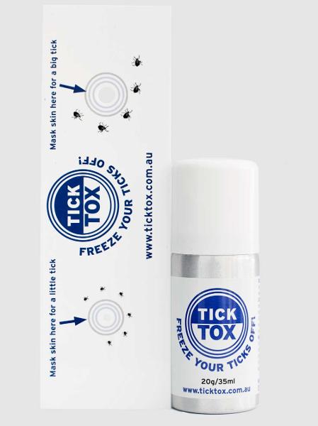 Tick Tox 40gm Aerosol Freeze Spray 35ml