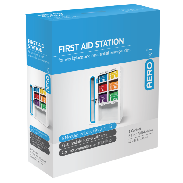 AeroKit First Aid Station with 6 Modules