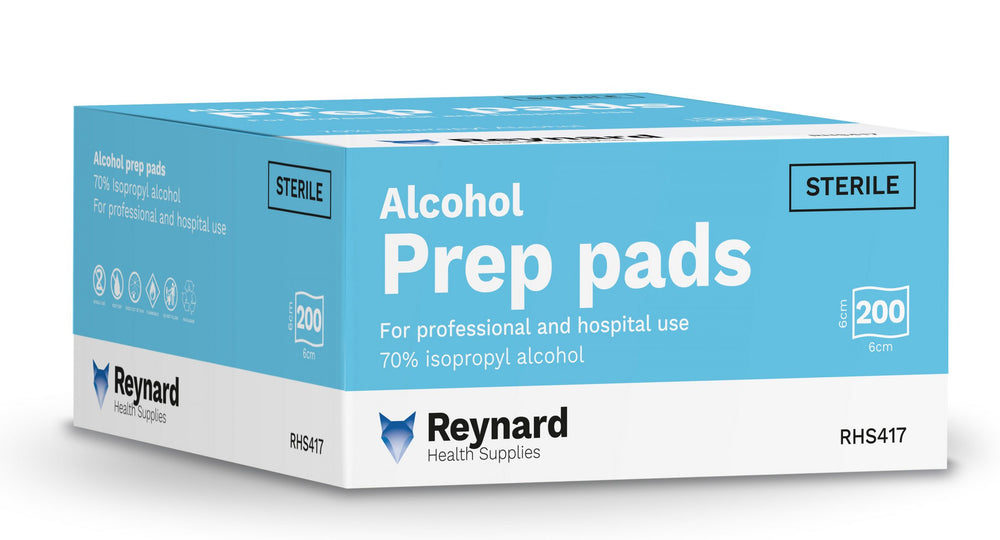 Prep Pad Isopropyl Alcohol 70% Swabs