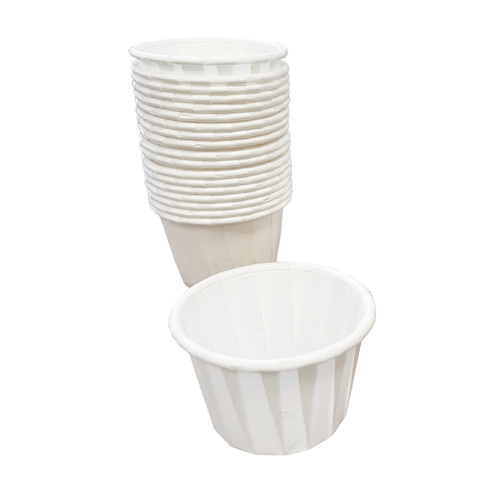 Pleated Paper Pill Cups 30ml