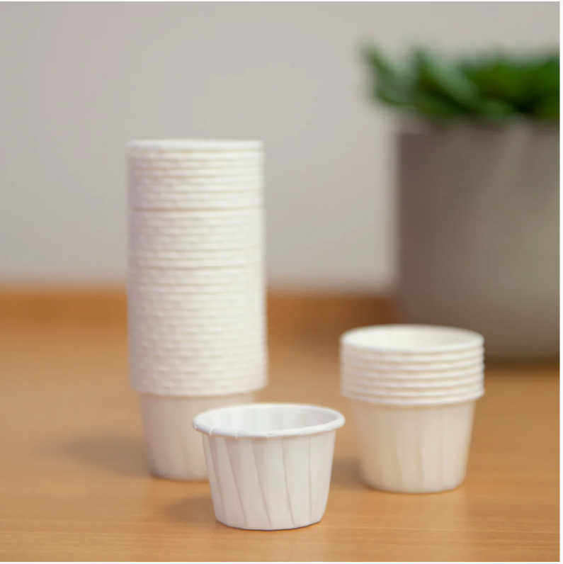 Pleated Paper Pill Cups 30ml