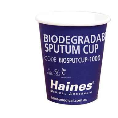 Biodegradable Sputum Cup - No Lid Box 50