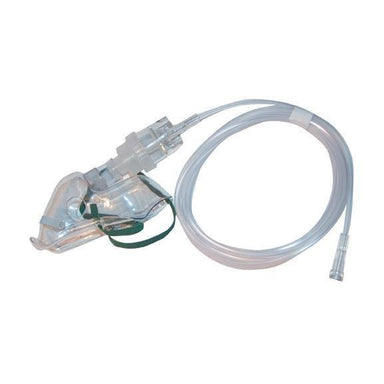 Mask Oxygen Paediatric No Tubing - QureMed