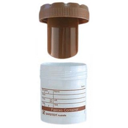 Specimen Container with Spoon and Push Fit Cap - 99937